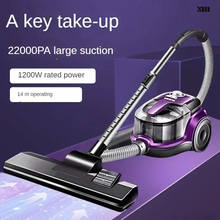 Vacuum cleaner household small handheld high power strong suction light large diameter floor brush vacuum cleaner robot vacuum