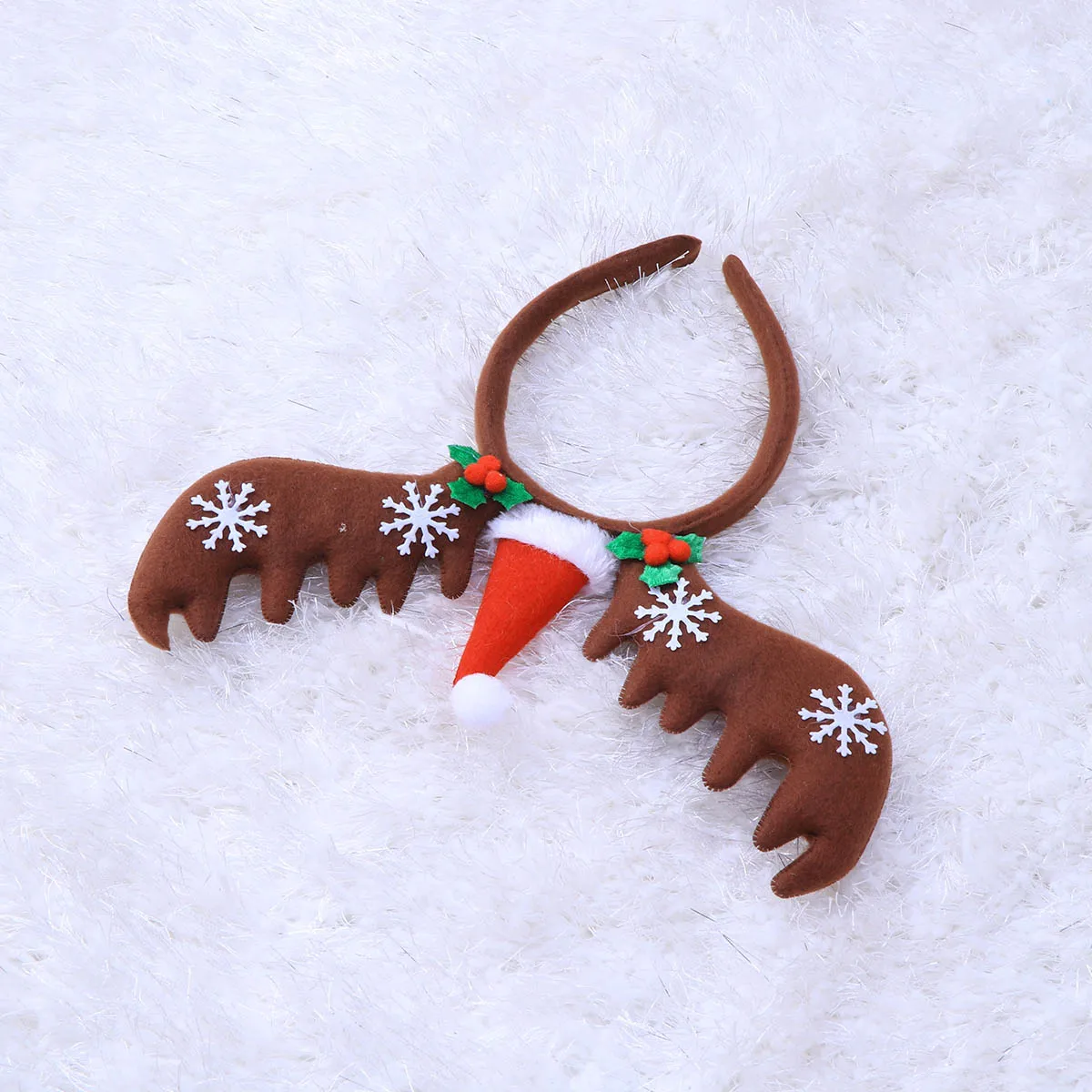 

Hair Band Reindeer Holiday Accessories Ears Headband Headbands Christmas Hoop