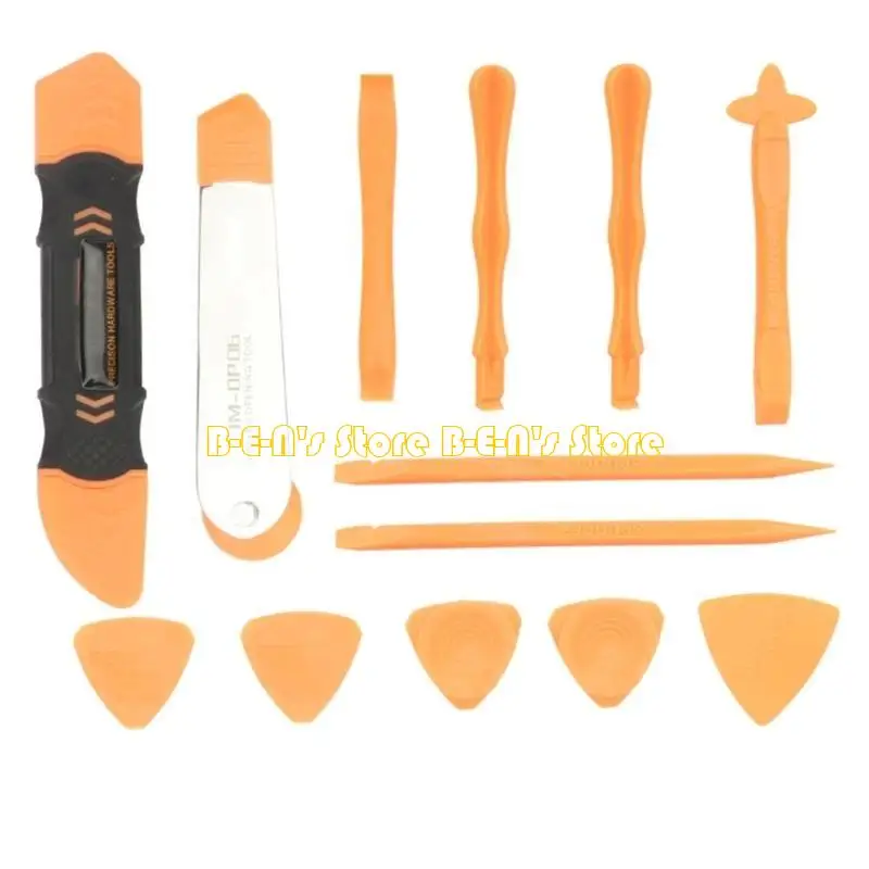 

Y1AD 13Pcs Spudger Plastic Pry Tool Set Laptops Phone Screen Opening Tool Set LCD Display Screen Removal Opener for Electronic