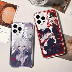 Danganronpa Phone Case For Xiaomi Redmi Note 7 8 9 10 11 Pro Max Transparent Border Shell