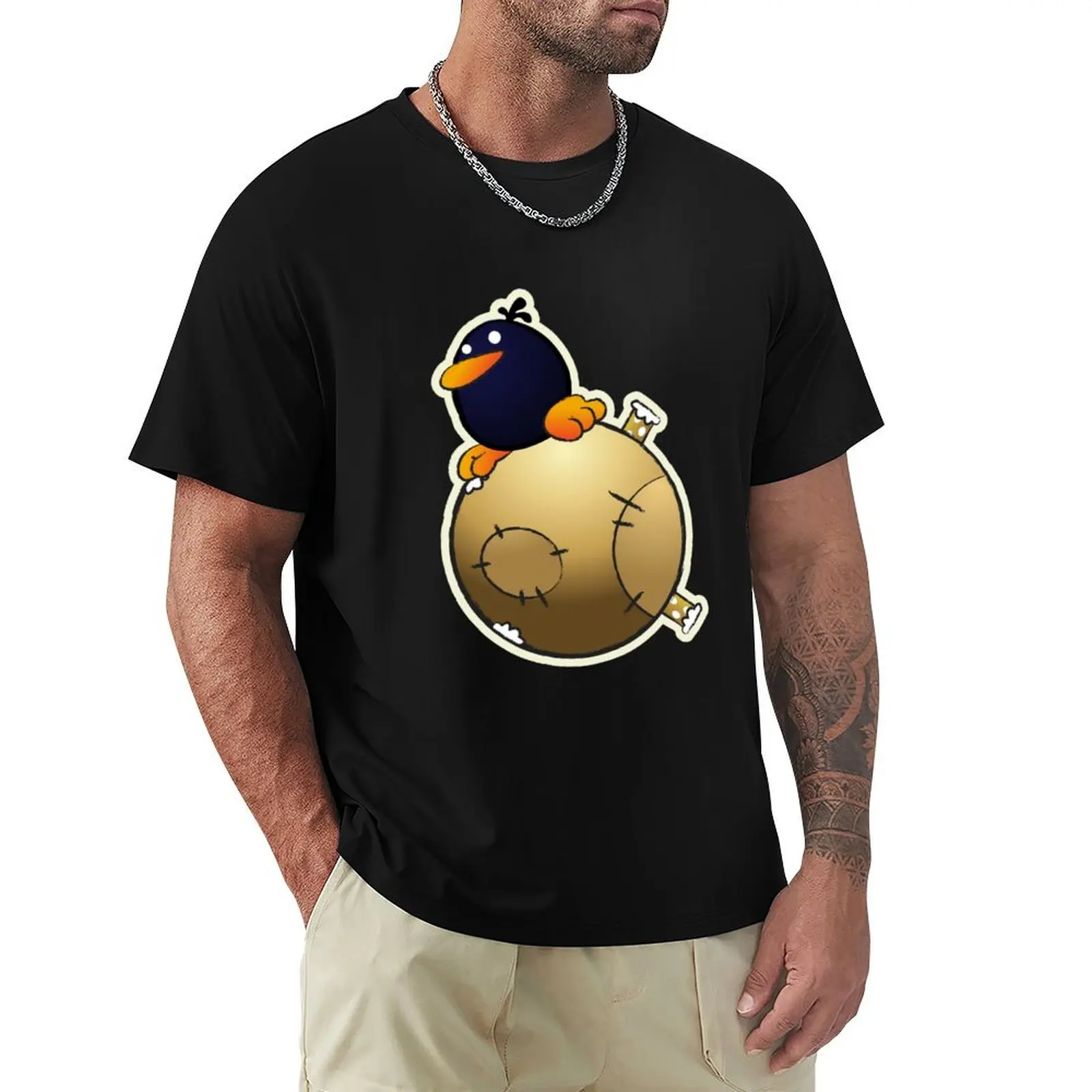 Raphael the Raven T-Shirt t shirts for man cotton funny T-Shirt