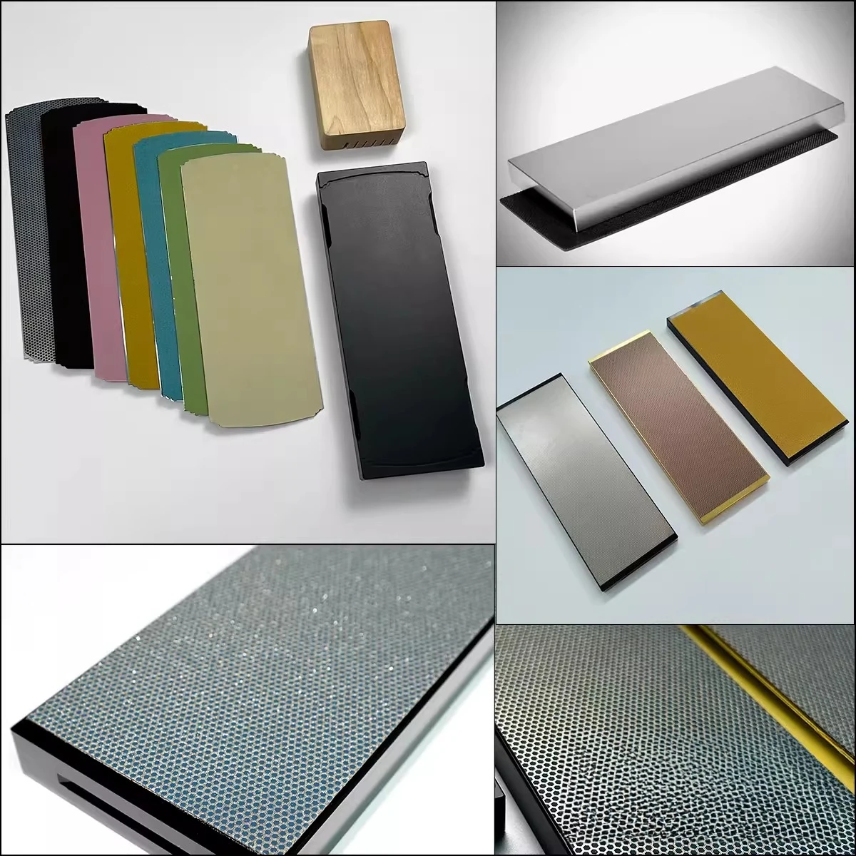 Sharp table grinding set, diamond plate correction plate, whetstone