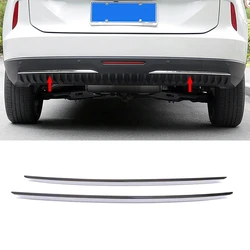 For Haval H6 3th 2021 2022 Rear Bumper Trim Stainless Steel Protective Strips Decoration Chrome Sticker Car Styling Accessories