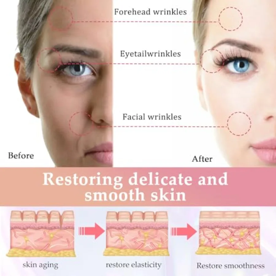 Face and Neck Massager Tool 7 Colors LED Womens Skin Care Facial Massager for Skin Rejuvenation Lifting Toning Glow Boost