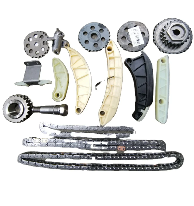 For D19 16 Piece Set Auto Engine Timing Parts Timing Chain Guide Gear Assembly for JAC Changan FUDI F22 lion 10048110 10048116