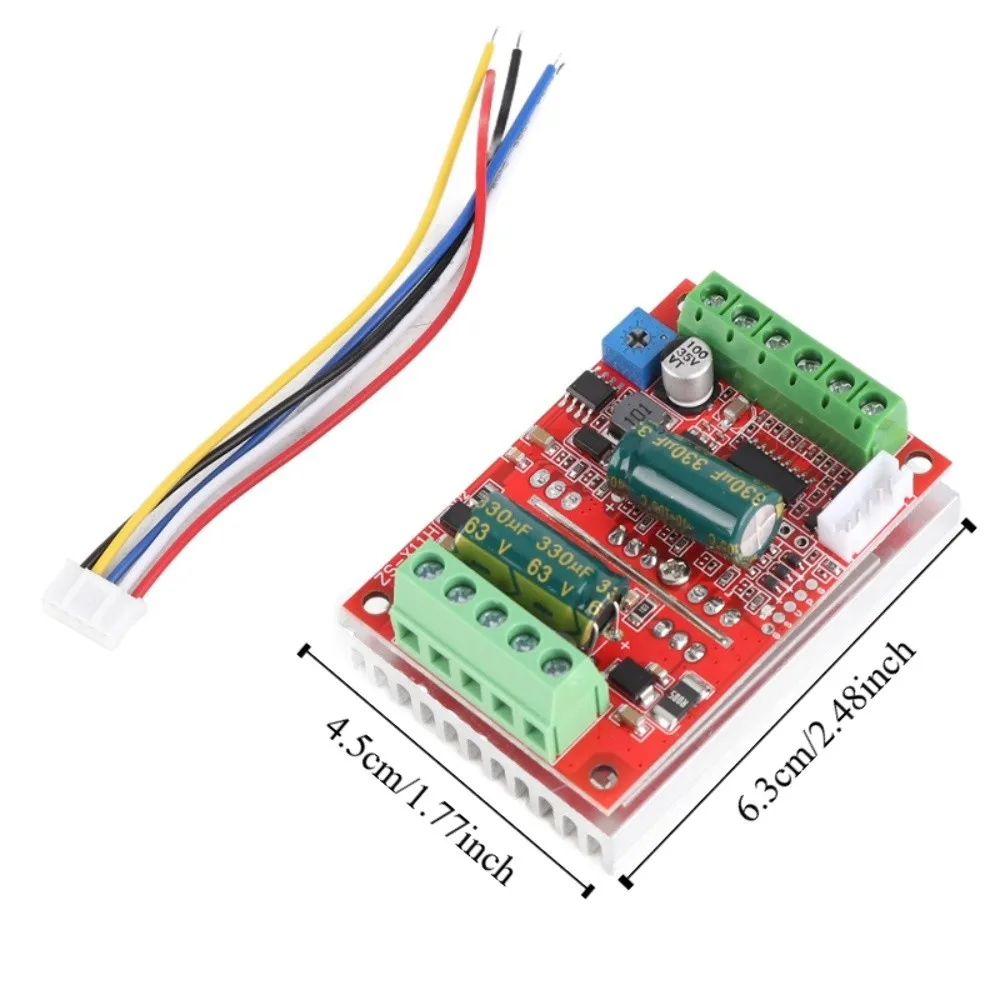 

12V 24V 48V Motor Controller 6-60V DC 350W BLDC Motor Controller Three-Phase Electric Speed Controller