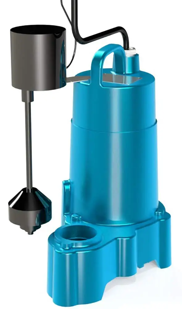 112551 Model SP33VF Submersible Sump Pump -High-Efficiency for Residential Use, Cast Iron Vortex Impeller, 1/3 HP