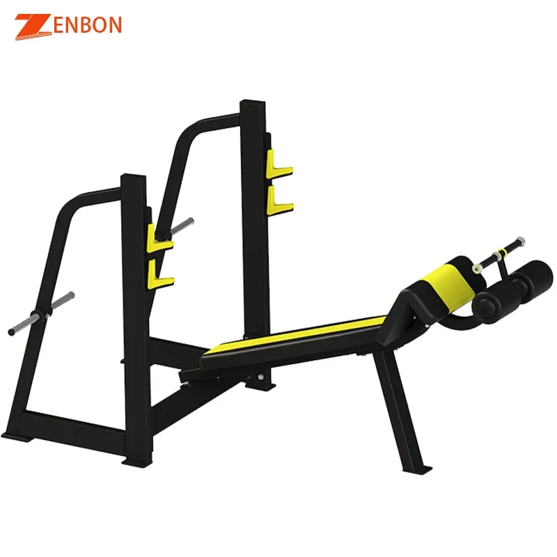 

Weight Training Commercial Gym Plate Loaded Fitness Equipment Decline Press Bench Machine