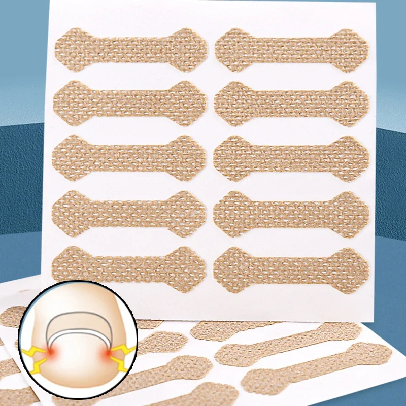 10pcs Ingrown Paronychia Toenail Corrector Strips Anti Nail Patch Feet Sleeping Nail Patch Nails into the Flesh Long Toe Pad image 4