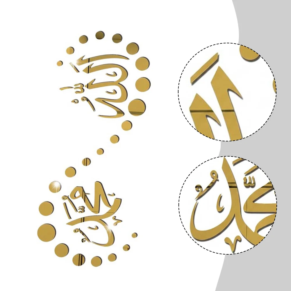 for acrylic Wall Sticker Decal Decor Elegant Fashion Home Living Room Silver/Gold/Black Waterproof 57*25cm  for