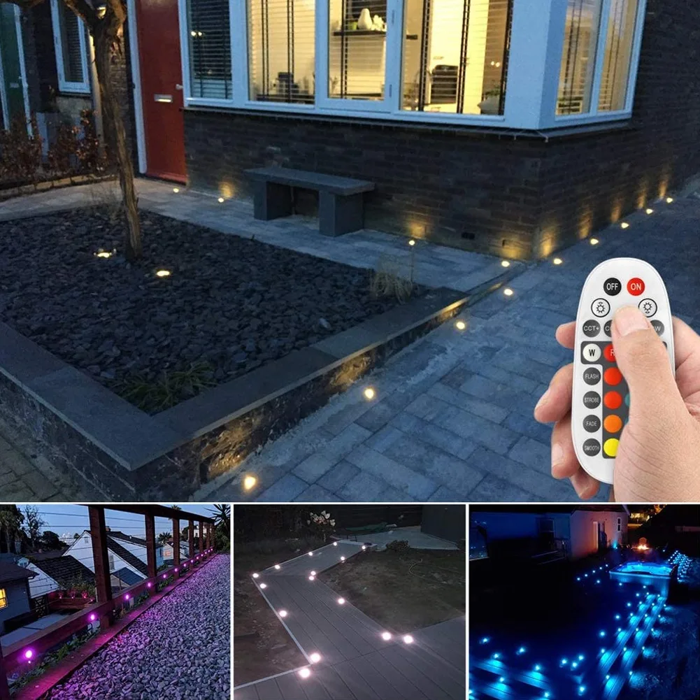 جهاز تحكم عن بعد RGBWC 28 مفتاحًا، شبكة بلوتوث ذكية عن بعد، إضاءة LED ووحدات تحكم LED