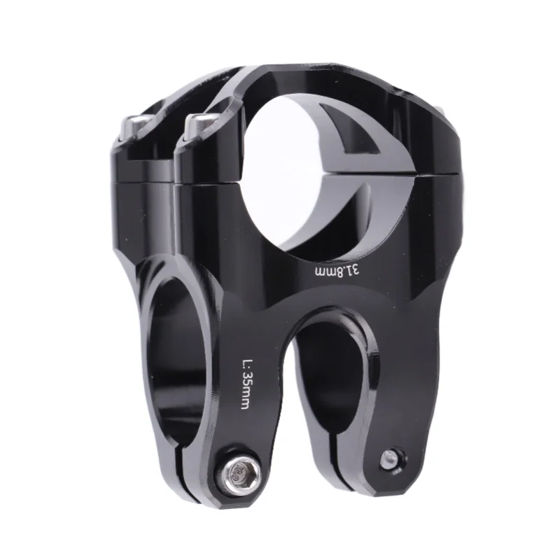 

Bike Stem 35mm Lightweight High Strength CNC Aluminum Alloy Handlebar Short Stem For Road Mountain Bikes Black