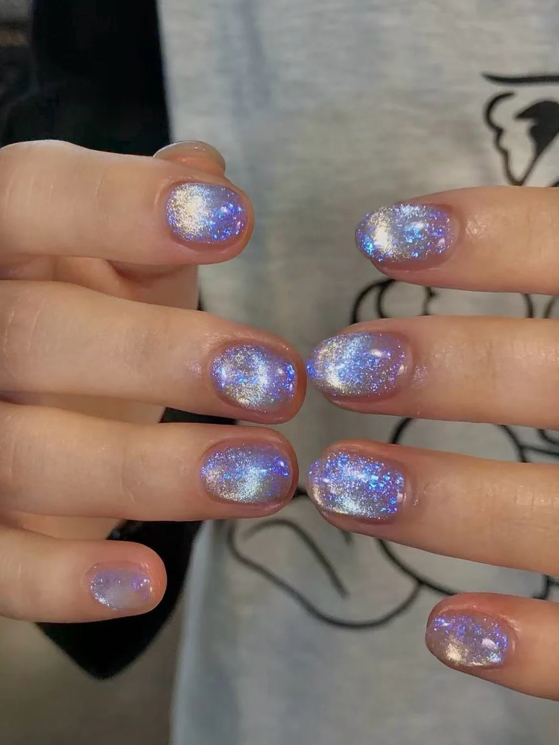 2026 New Sailor Moon Cat Eye Gel Polish Shimmer Rainbow Glass Bead Crystal Nail Gel Super Bright Bulb Effect UV LED Nail Polish view 6