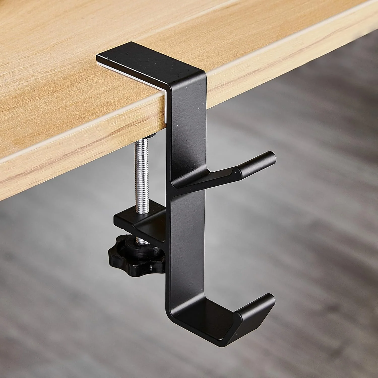 

Adjustable Hook for L Shaped Gaming Desk, Under Gaming Desk with Hook Holder