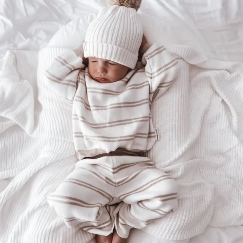 0-3t-newborn-kid-baby-boy-girl-winter-sweater-clothes-set-striped-long-sleeve-knit-pullover-top-pant-suit-warm-knitwear-set