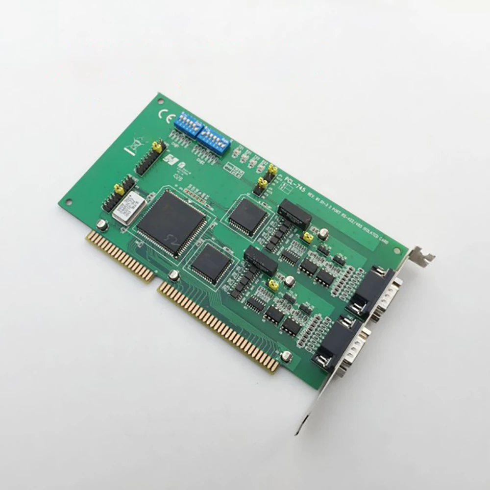 2-Port RS-422/485 ISA Serial Card Communication Card For Advantech PCL-745 REV.B1