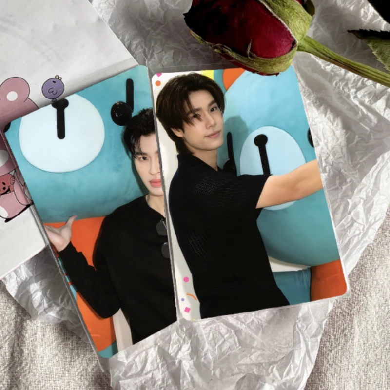 2PC/SET No Repeat Pondphuwin Pond Naravit Phuwin Chen Puming Cherish Collective Double-side 3 Inch 8.4*5.6cm Print Cards