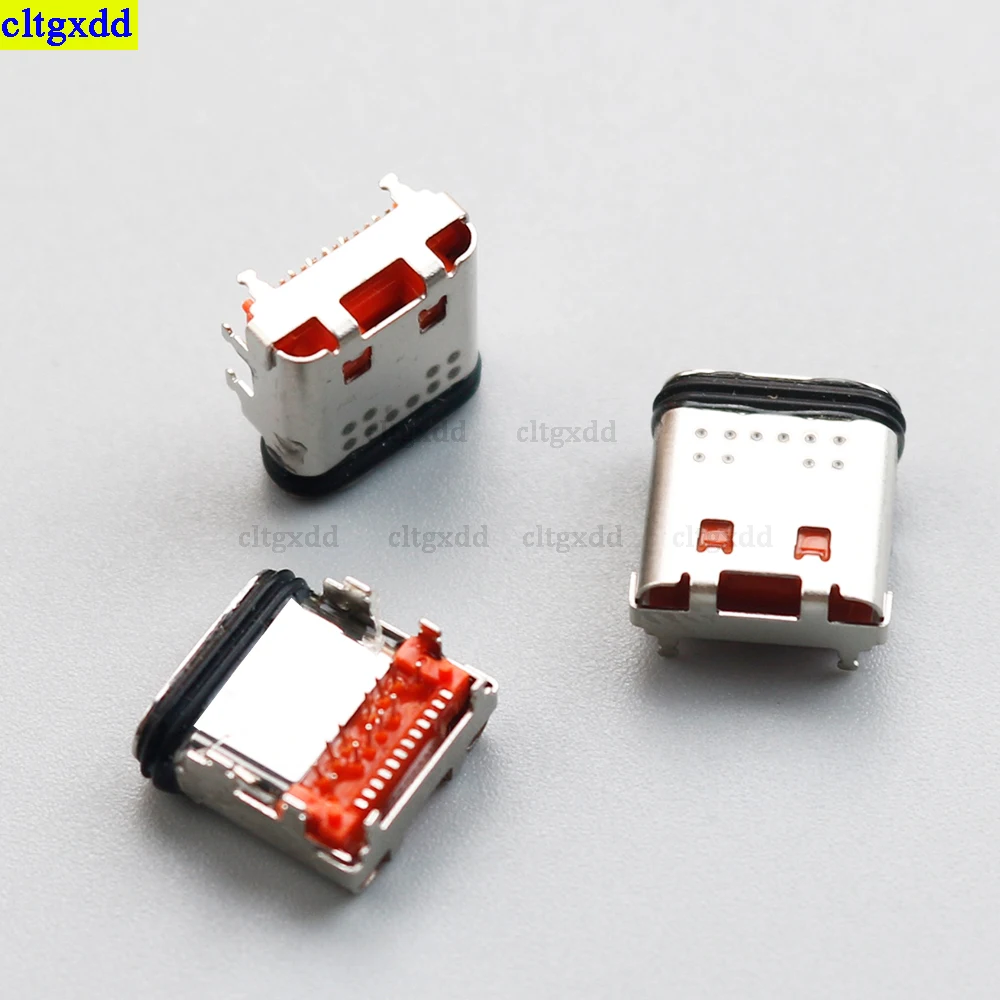 cltgxdd 2piece FOR JBL Flip 5 Bluetooth speaker USB charging port base socket plug Flip5 charger connector repair parts