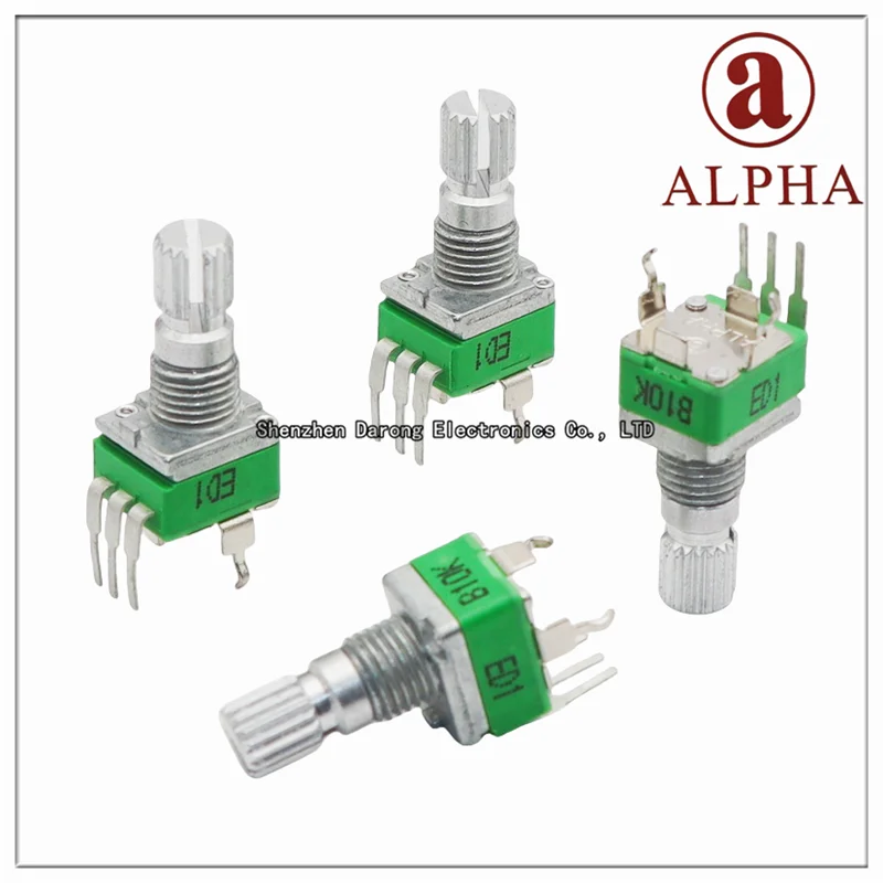 Taiwan aihua ALPHA ALPHA precise RD901F - 20 a 15 kf/B10K/B20K B50K/B100K potenziometro verticale a volume singolo asse 15 club