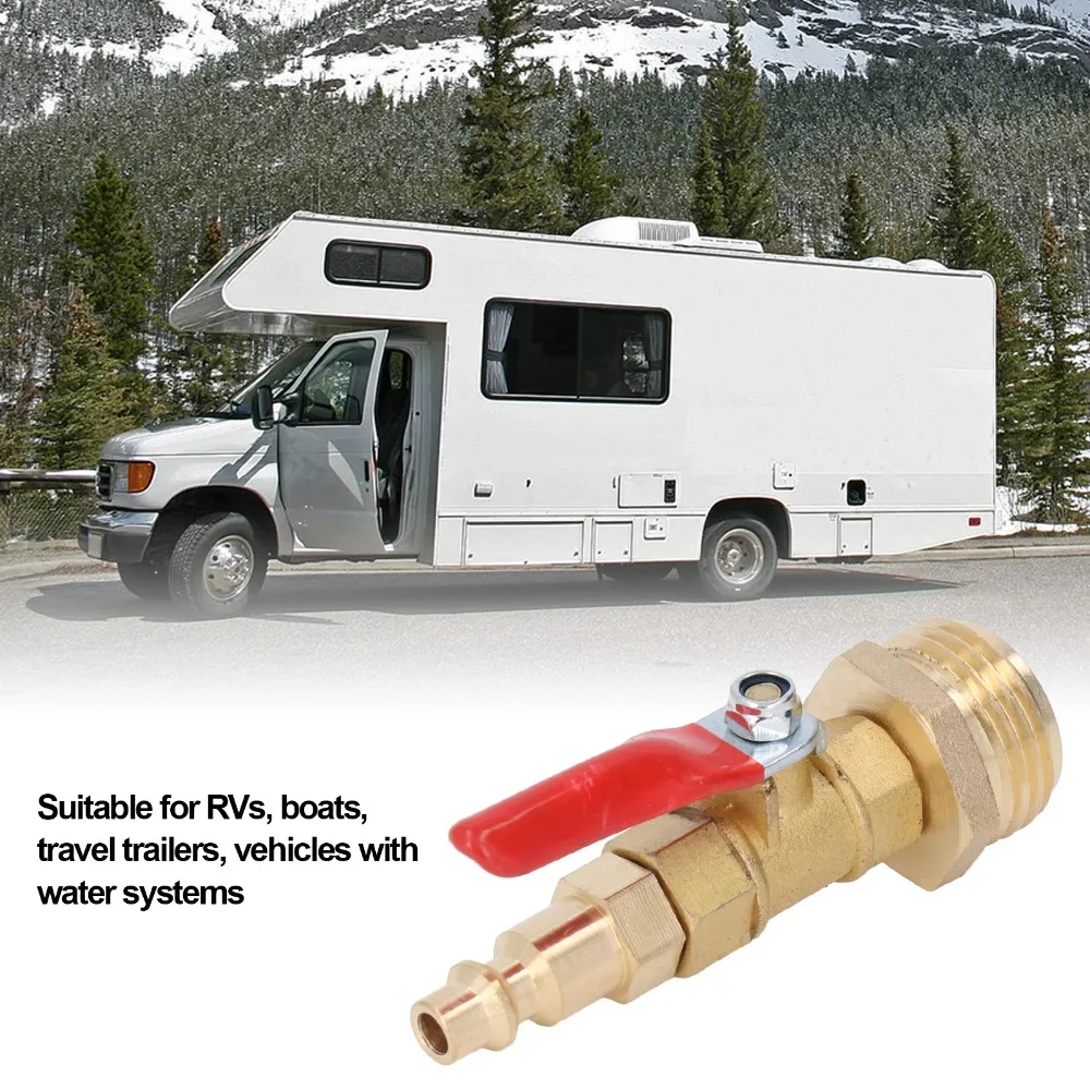 1/4in ذكر النحاس Winterize ضربة محول 3/4in ذكر GHT الموضوع النحاس حديقة الري المفاصل ذكر/أنثى الموضوع #4