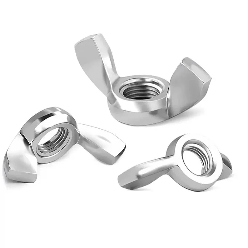 M3 M4 M5 M6 M8 M10 M12 M14 M16 M18 M20 M22 M24 304/316 Stainless Steel Wing Butterfly Nut Big Ear Nuts Horns Type Nut