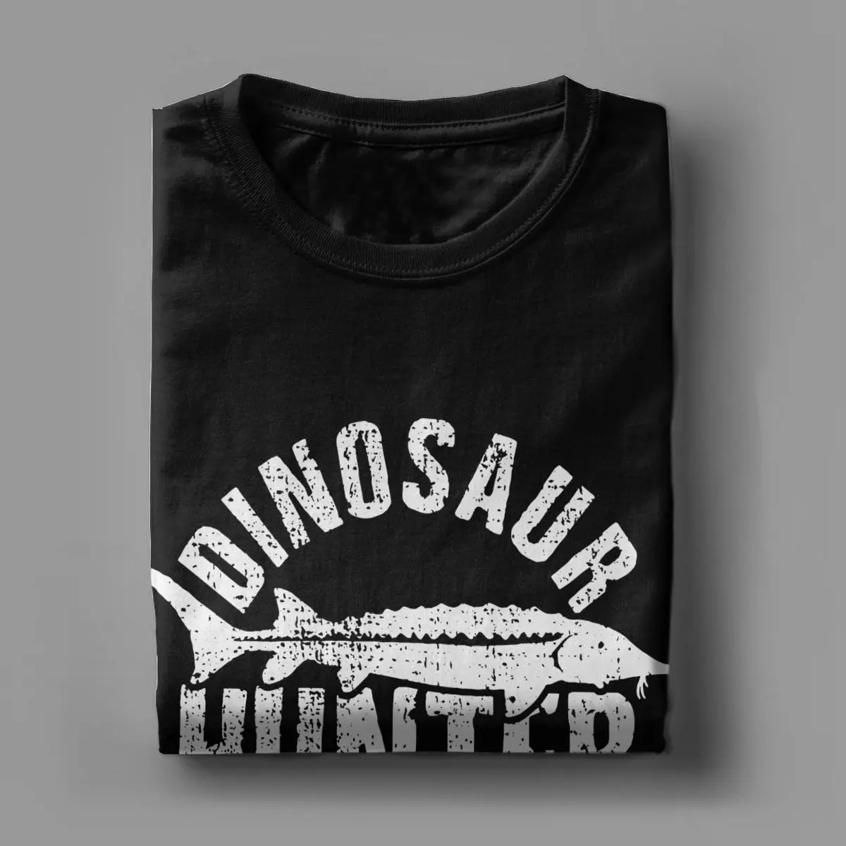 Sturgeon fishing fish fisherman T-Shirts for Men  100% Cotton T Shirt Fly Fishing Angler Short Sleeve Tees New Arrival Tops