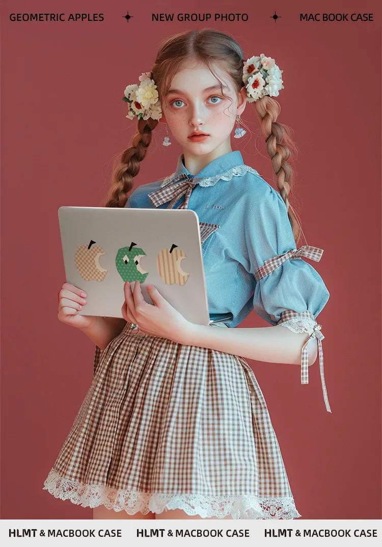 

Three Apple Laptop Case For MacBook Air 13.6 M5 M4 Chip A3449 A3240 A2681 A3113 M3 Pro 13 A2338 Air 13 A2337 Protect