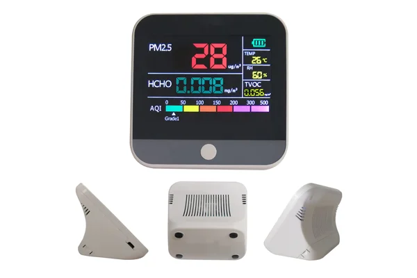 Dienmern DM306B Portable Smart Air Quality Detector High Sensitivity PM2.5 Gas Monitor with AQI Formaldehyde Laser Sensor
