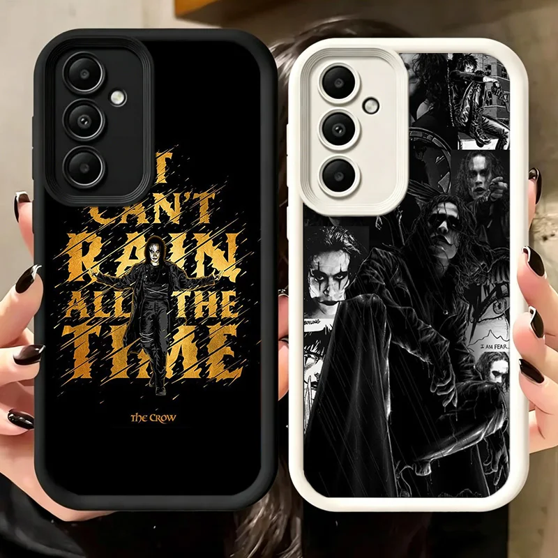 Movie THE C-CROW Phone Case For Samsung A17 A27 A57 A16 A26 A36 A56 A15 A25 A35 A55 A05S A06 A07 Galaxy M15 M16 M23 M34 M36 M54