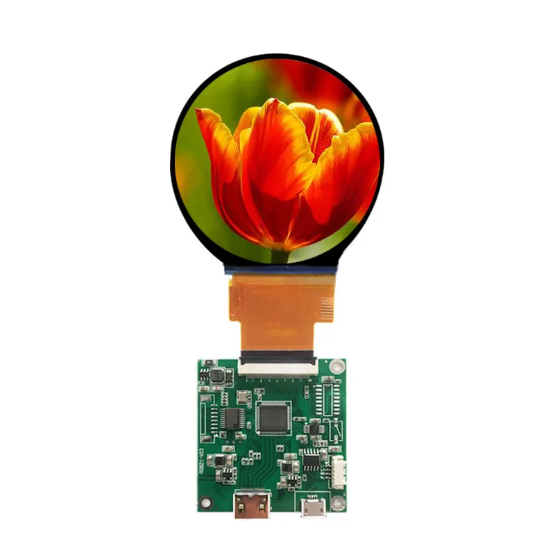Round Display 2.1 Inch Circular Lcd Screen 480*480 IPS Round Lcd 2.1