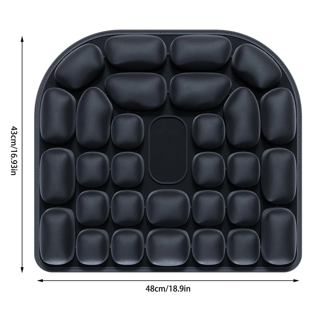 Inflatable Comfort Seat Cushion for Pressure Relief