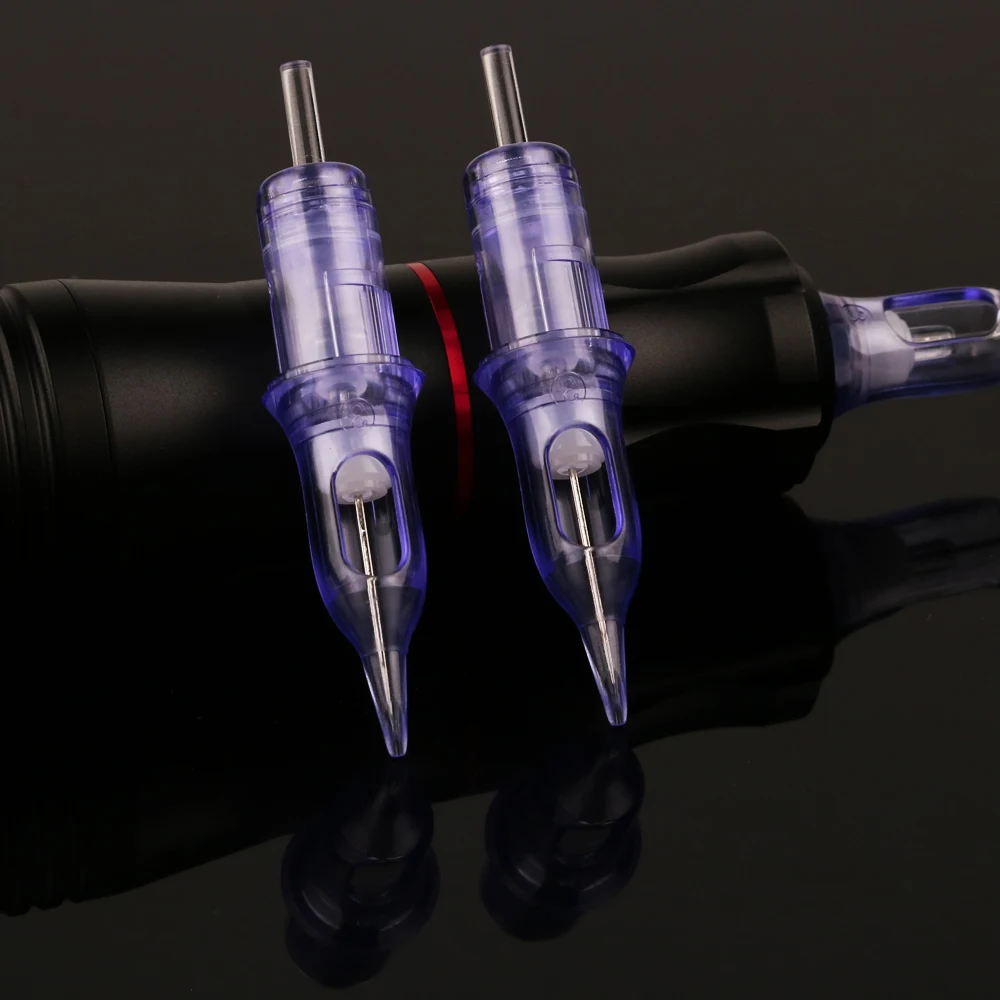 

10pcs 0.35mm 3RL Model Tattoo Cartridge Needles Disposable Sterilized Safe Tattoo Ink Needle for Tattoo Pen Permanent Makeup