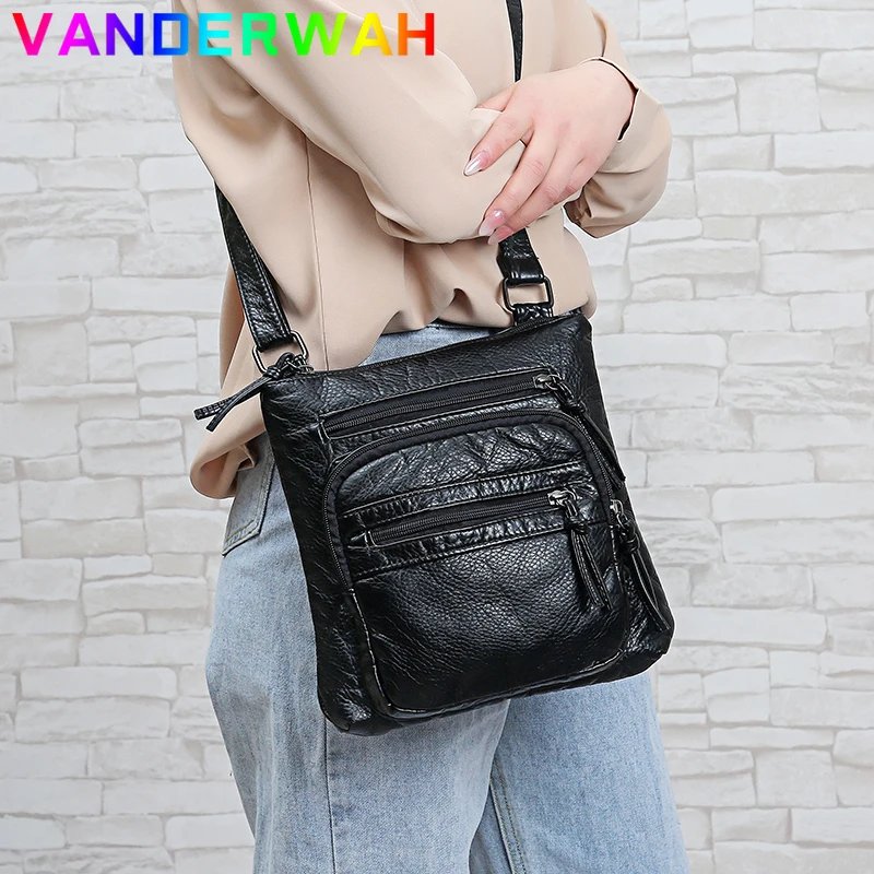 Women Luxury Shoulder Women Bag Crossbody Bags Women\'s Bag Purses Flap Coin Purse Multi-Layer Casual Shoulder Bag PU Leather Bag