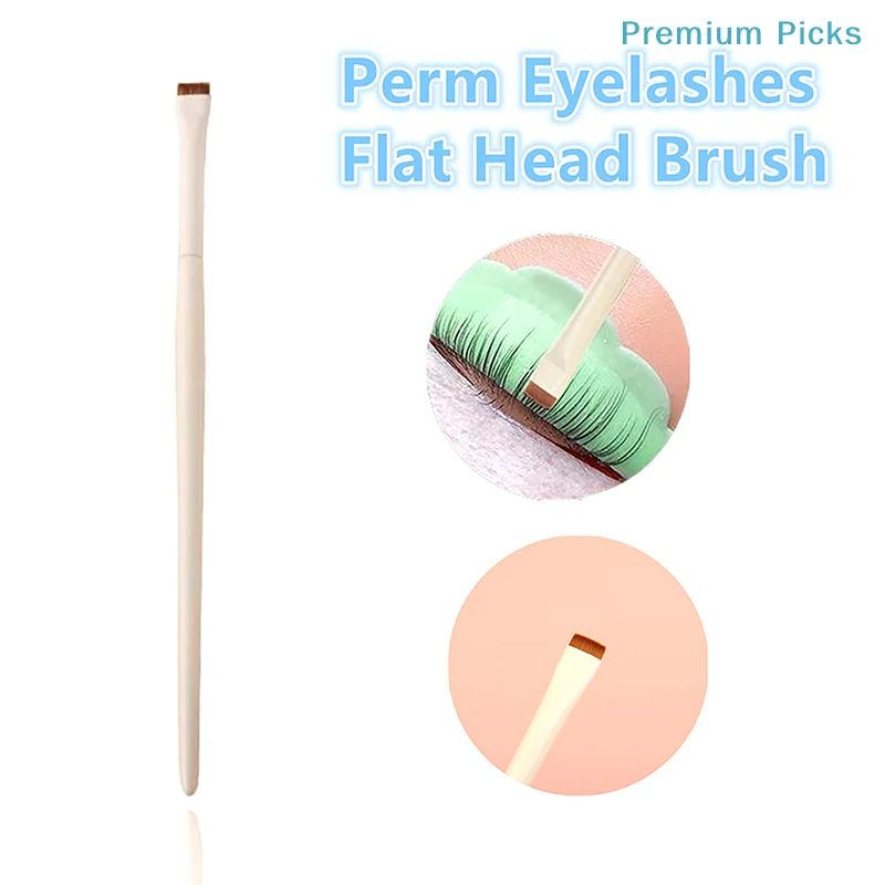 Flat Head Perm Brush Eyelash Styling Brush Lamination Eyelashes Separating Tool Eyelash Extension Supplies Tools Lash Lift Tool