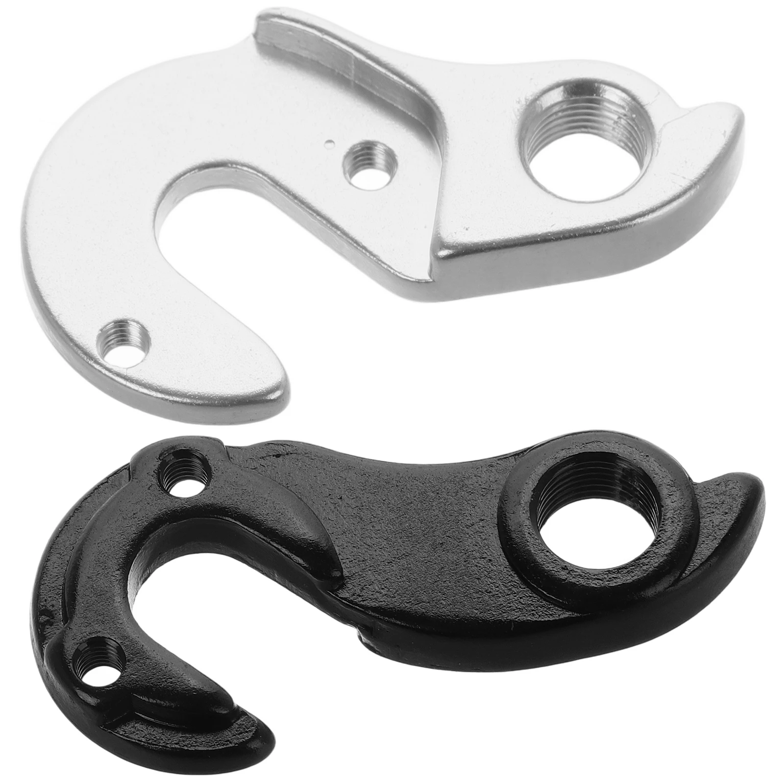 

2pcs Rear Derailleur Hanger Bike Tail Hooks Metal Accessories for Mountain Bikes Durable Lightweight Cycling Gears Repair Parts