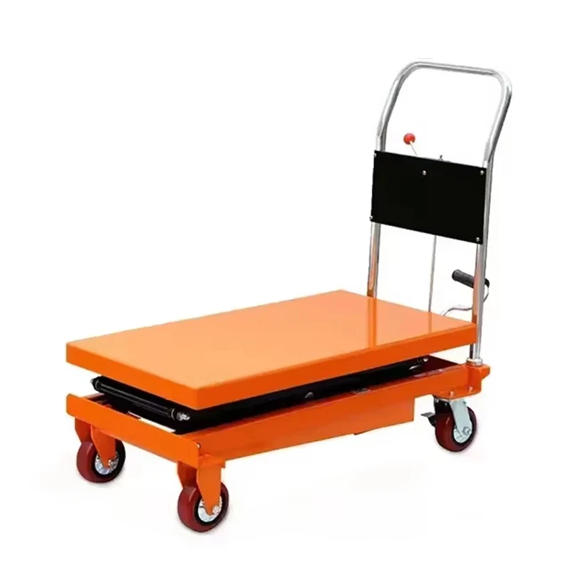 Professional design of manual hydraulic truck scissor lift platform