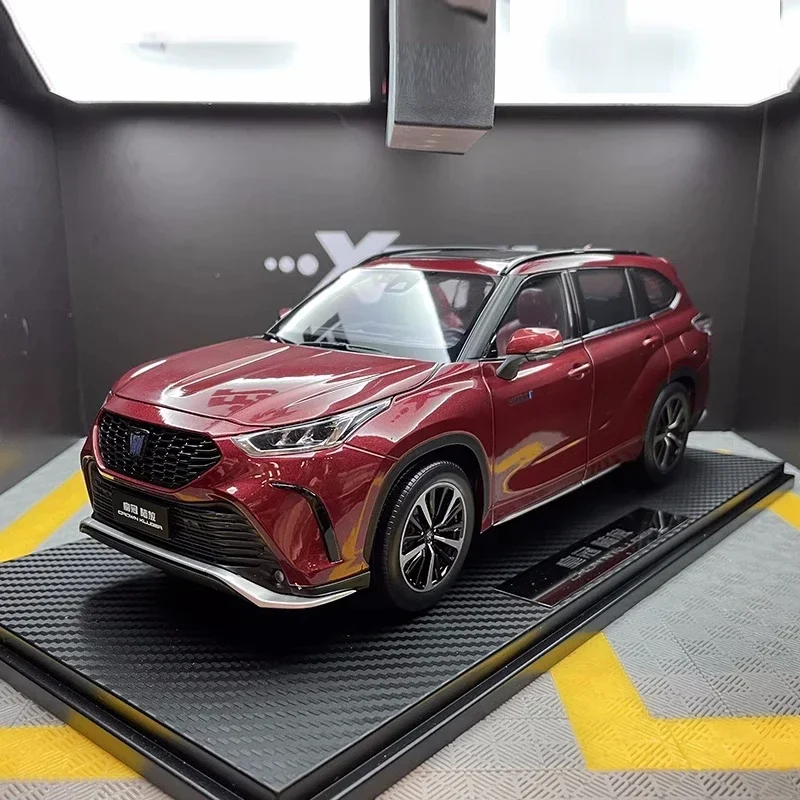 

1:18 оригинальная Faw Toyota Toyota Crown Kluger, имитация сплава, модель автомобиля, игрушка, подарочная коллекция, дисплей