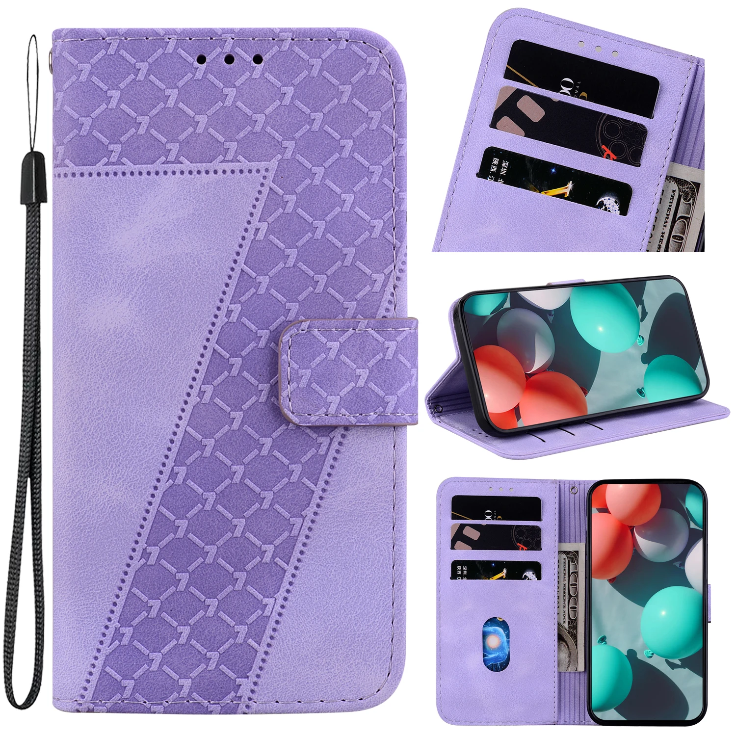 Flip Cover For Samsung  Galaxy A03S A04E F04 M04 A13 A14 4G 5G Case Wallet Fundas for Galaxy A23 A24 A34 A51 A52 A71 A72 4G 5G