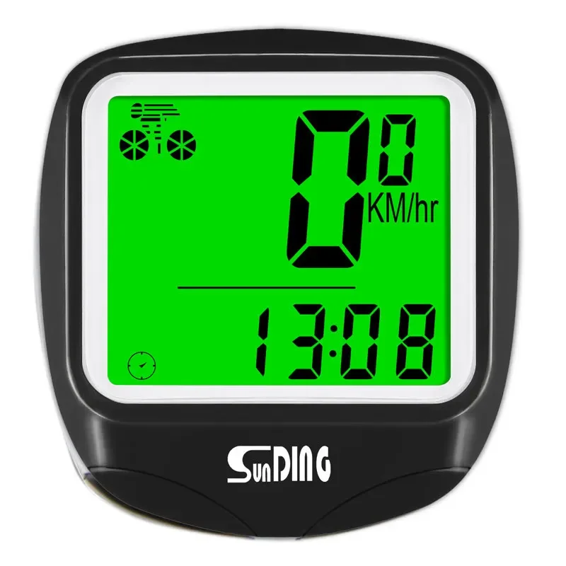 

25 pieces Waterproof LCD Digital Bike Computer Display Bicycle Odometer Speedometer Cycling Wired Stopwatch Riding Accessories