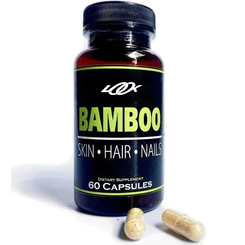 

Vitamins for skin, hair, and nail growth are rich in biotin, bamboo silicon, amino acids, etc. (60 pills)