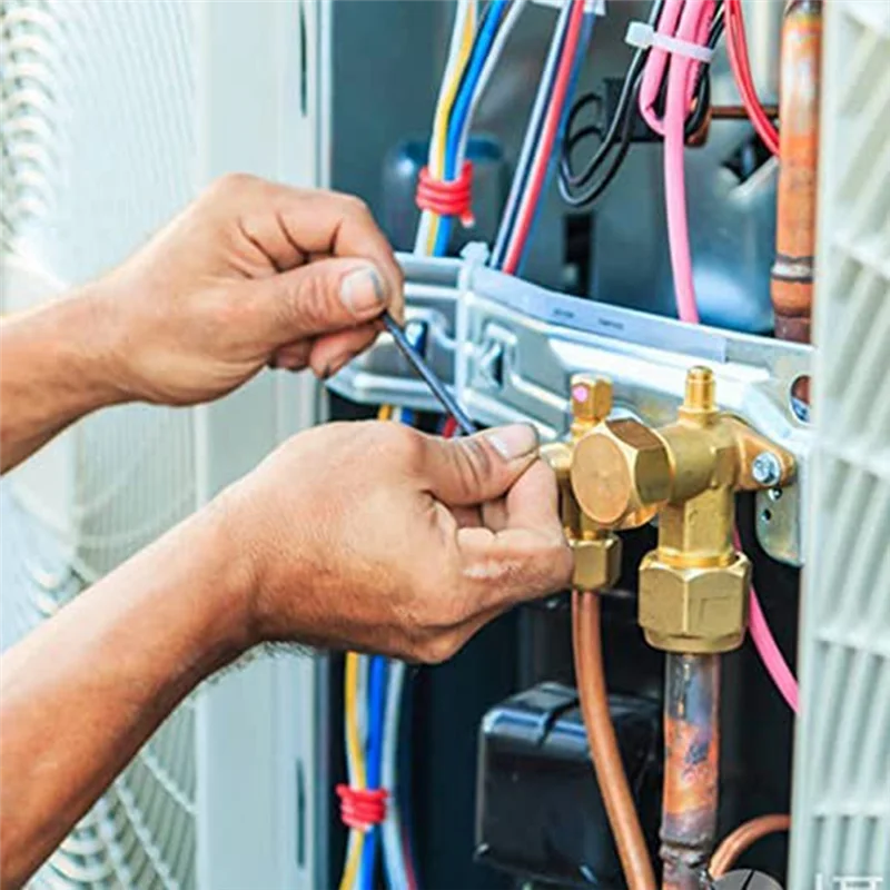 

Адаптер A23E-R410A для мини-сплит-системного кондиционера HVAC 5/16 дюймов с разъемом «мама» на 1/4 дюйма «папа», устройство для удаления сердечника клапана
