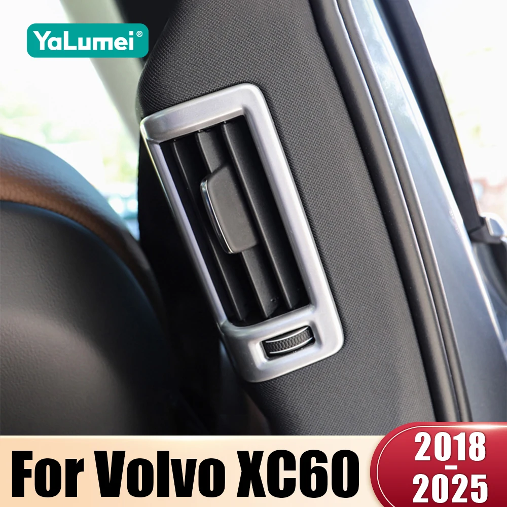 Für Volvo XC60 V90 S90 2018 2019 2020 2021 2022 2023 2024 2025 ABS Auto B-Säule Klimaanlage Outlet trim Abdeckung Zubehör