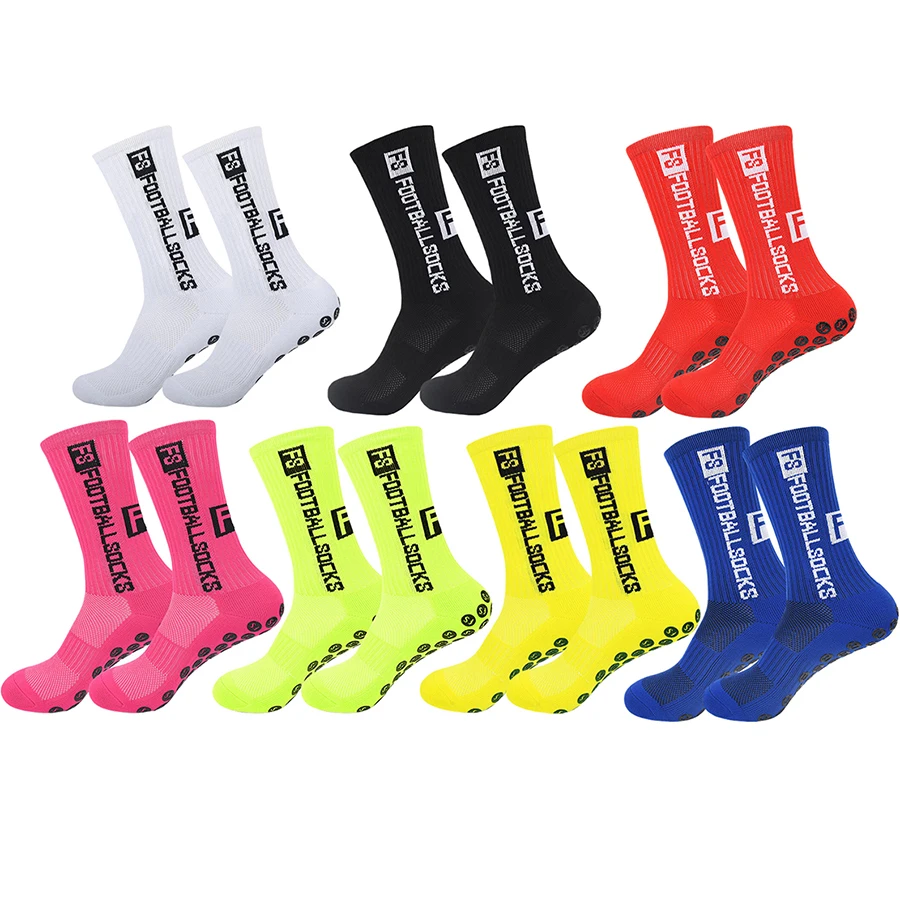 Men Women Non Slip Grip Socks Shockproof Ideal for Football Basketball Baseball Rugby Soccer Cycling Running Tennis Skateboard​