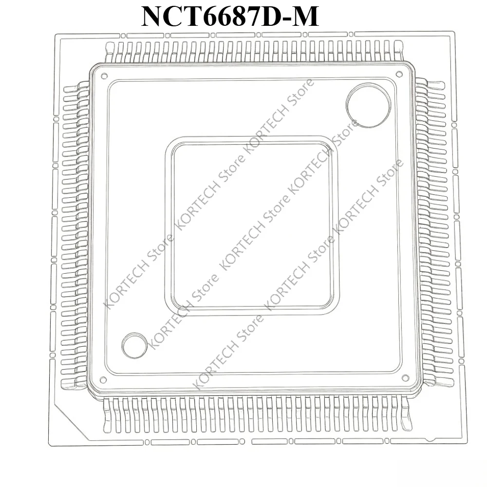 3PCS Original  NCT6687D-M