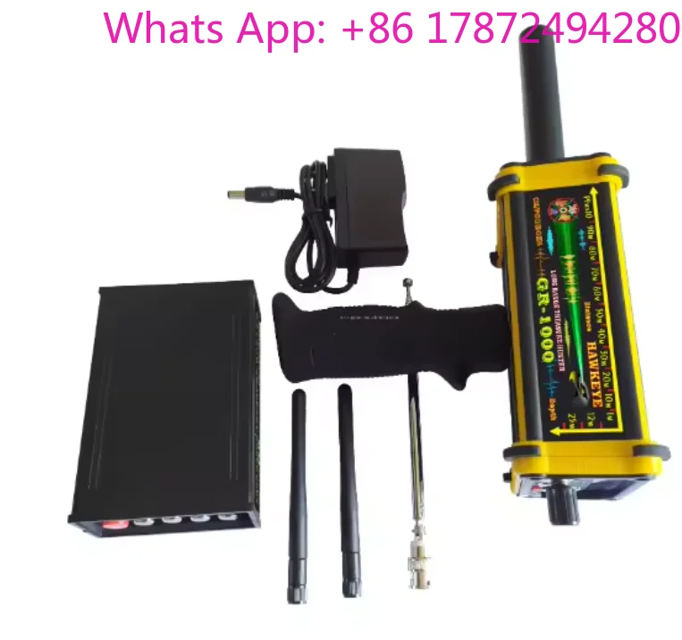 GR1000 High Precision Remote Metal, Gold, Precious Stone Detector