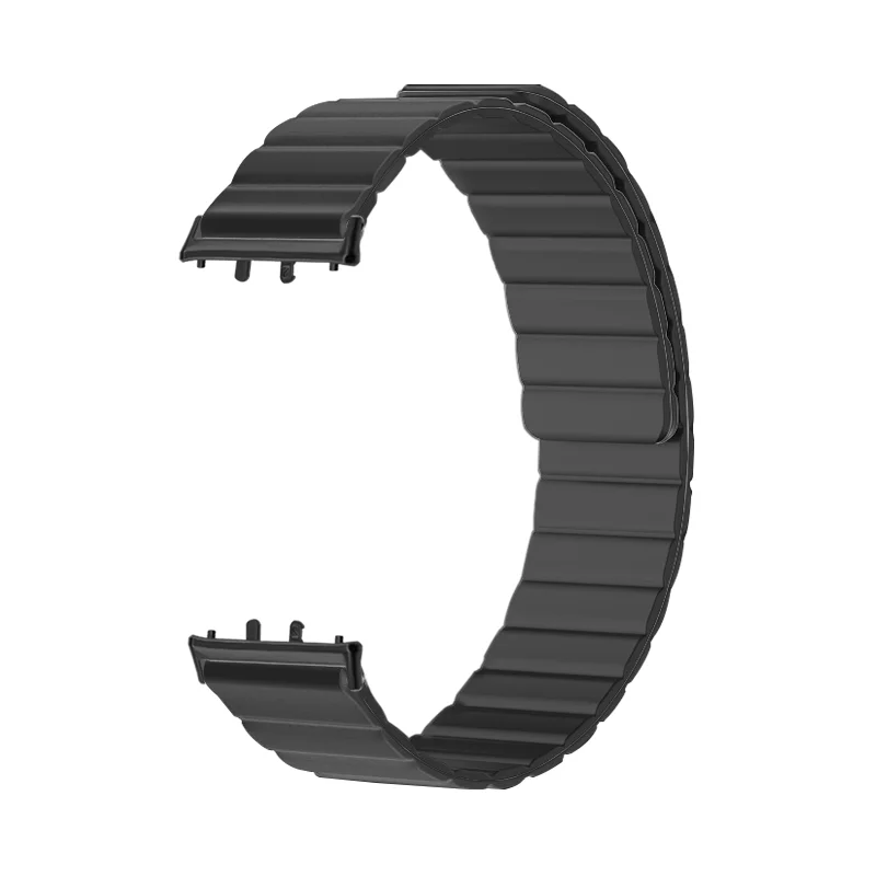 

18mm Magnetic Loop Strap For Samsung Galaxy Fit 3 Quick Release Lightweight Sweatproof Silicone Sport Smart Watch band Man Woman