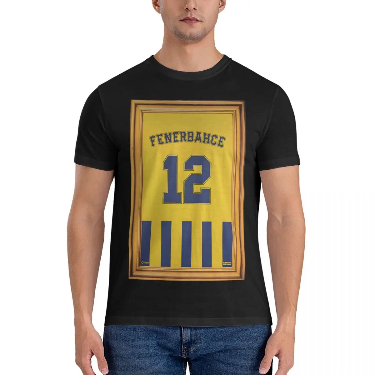 Fashion Number 12 Lightweight T-Shirts Men Crew Neck Cotton T Shirts Fenerbahce Short Sleeve Tee Shirt Graphic Clothes