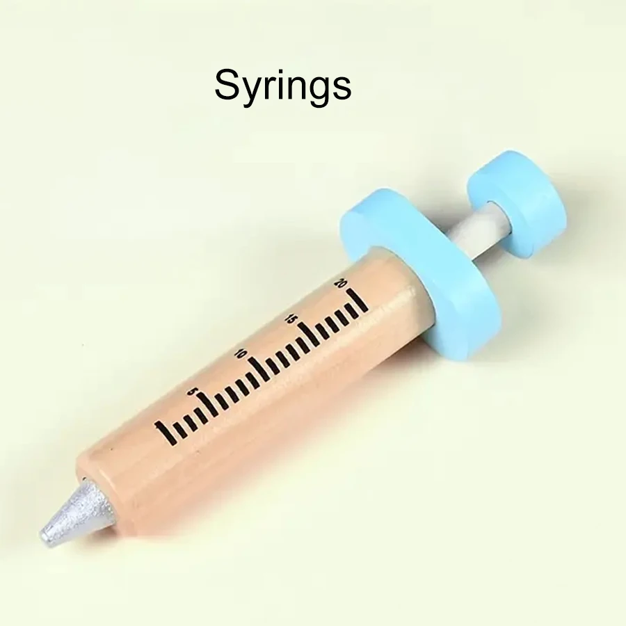 Drewniana, tymczasowa apteczka dla dzieci, zestaw lekarza, pielęgniarka, chłopiec, dziewczynka, zabawka do odgrywania ról