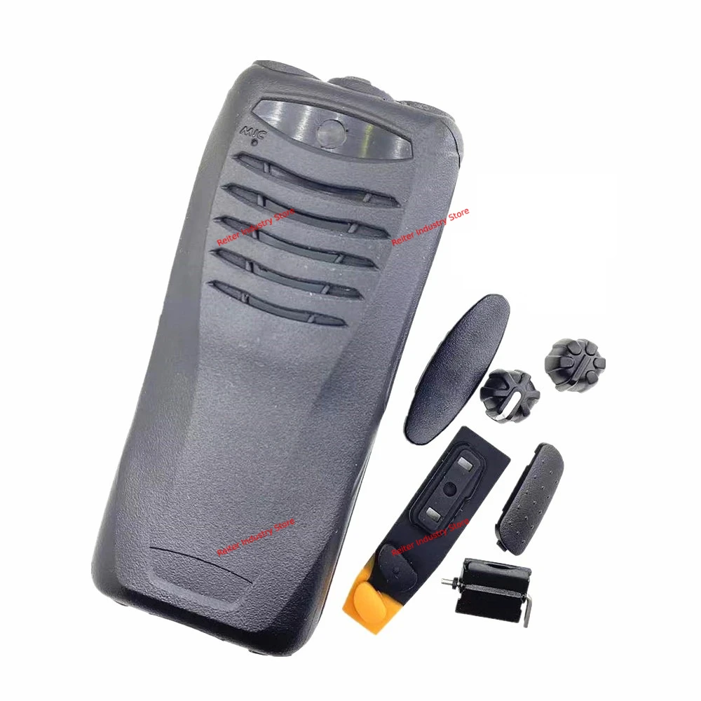 NEW Black Housing Case Front Shell Cover Dust Cover Knob Repair Kit For Kenwood TK2400 TK2402 TK3400 TK3402 Radio Walkie Talkie