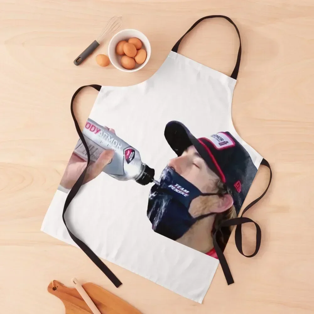 

Ryan Blaney Mask Water Apron Cooking cook wear christmas Bib For Kitchen Apron
